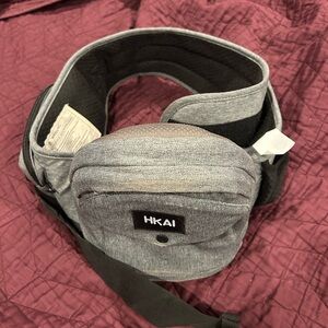 Gray hkai hip toddler bag